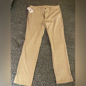 Adidas Cross Hatch kaki pants.